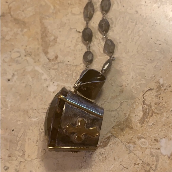 Exquisite SaFia multi stone 6 strand necklace - Picture 8 of 11